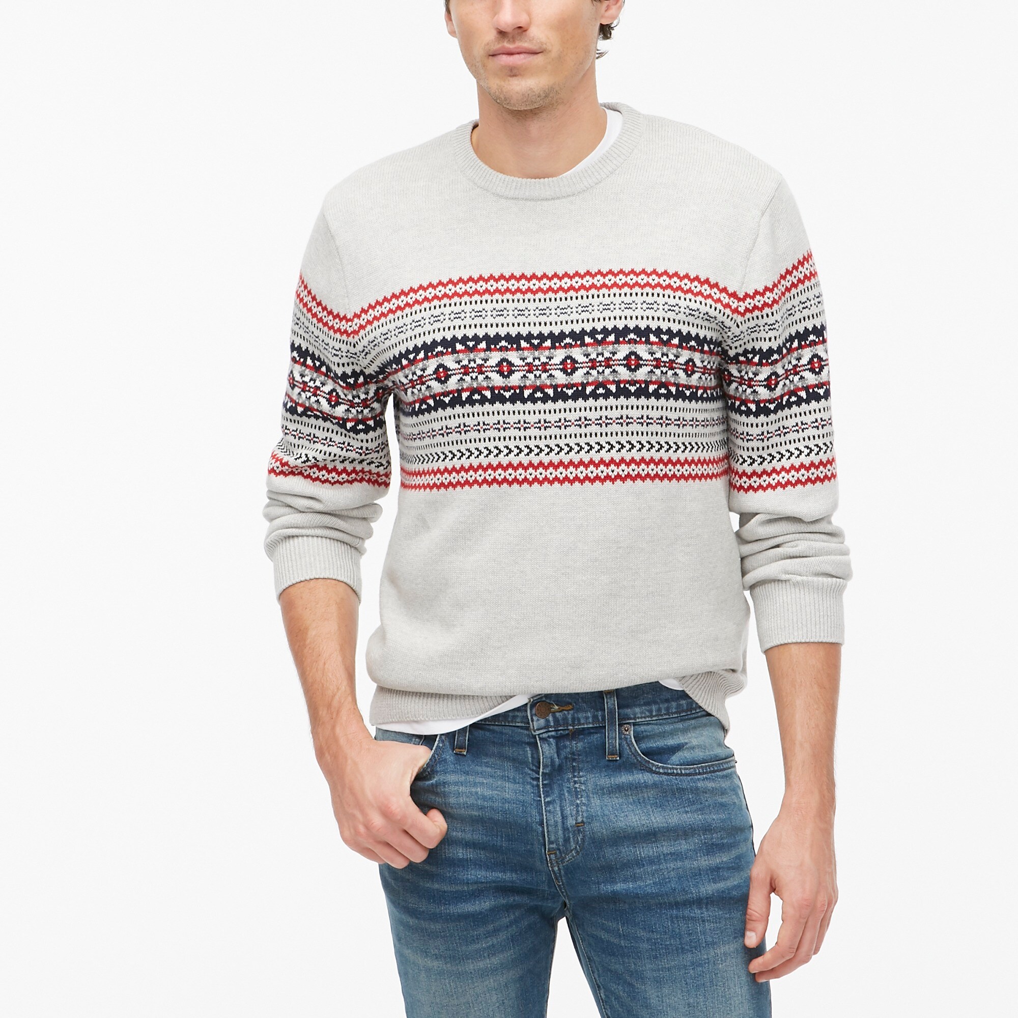 ryan fair isle sweater