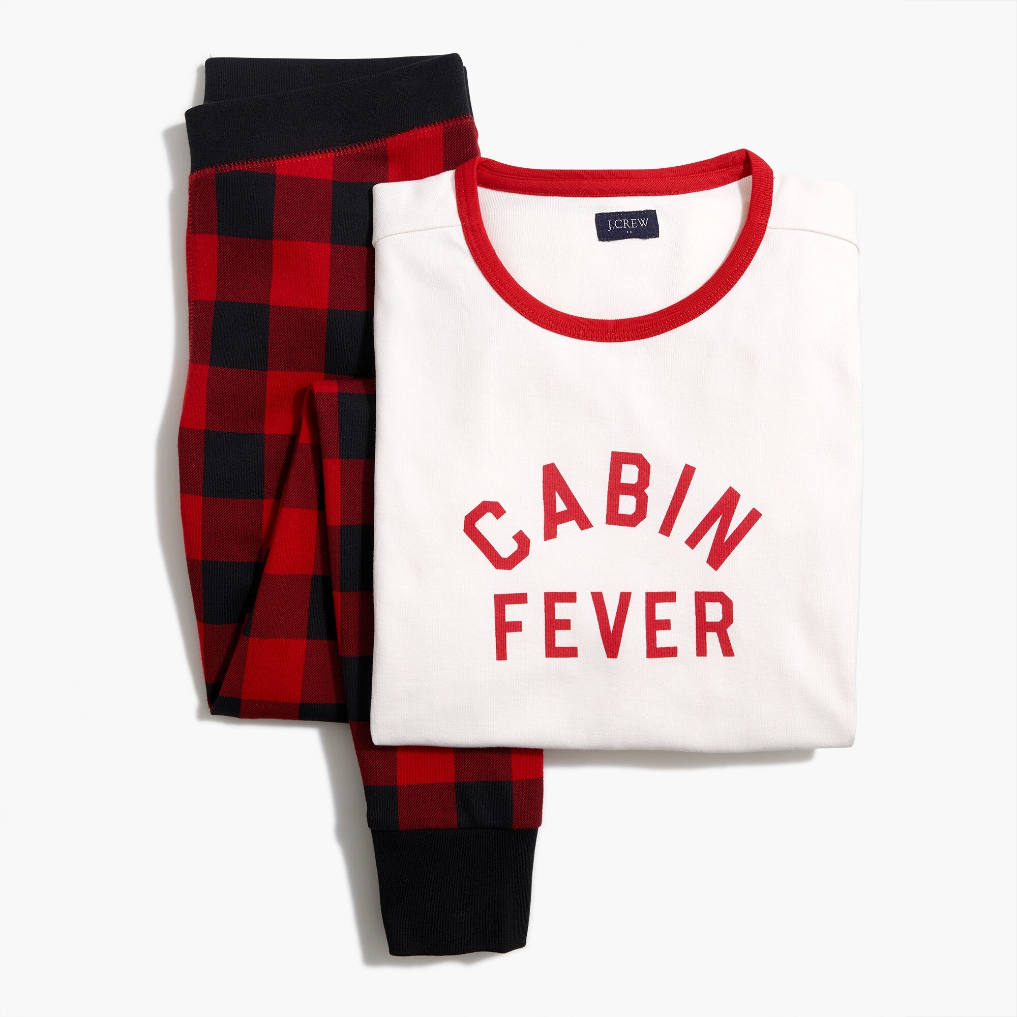 women's "cabin fever" cotton sleep set for women