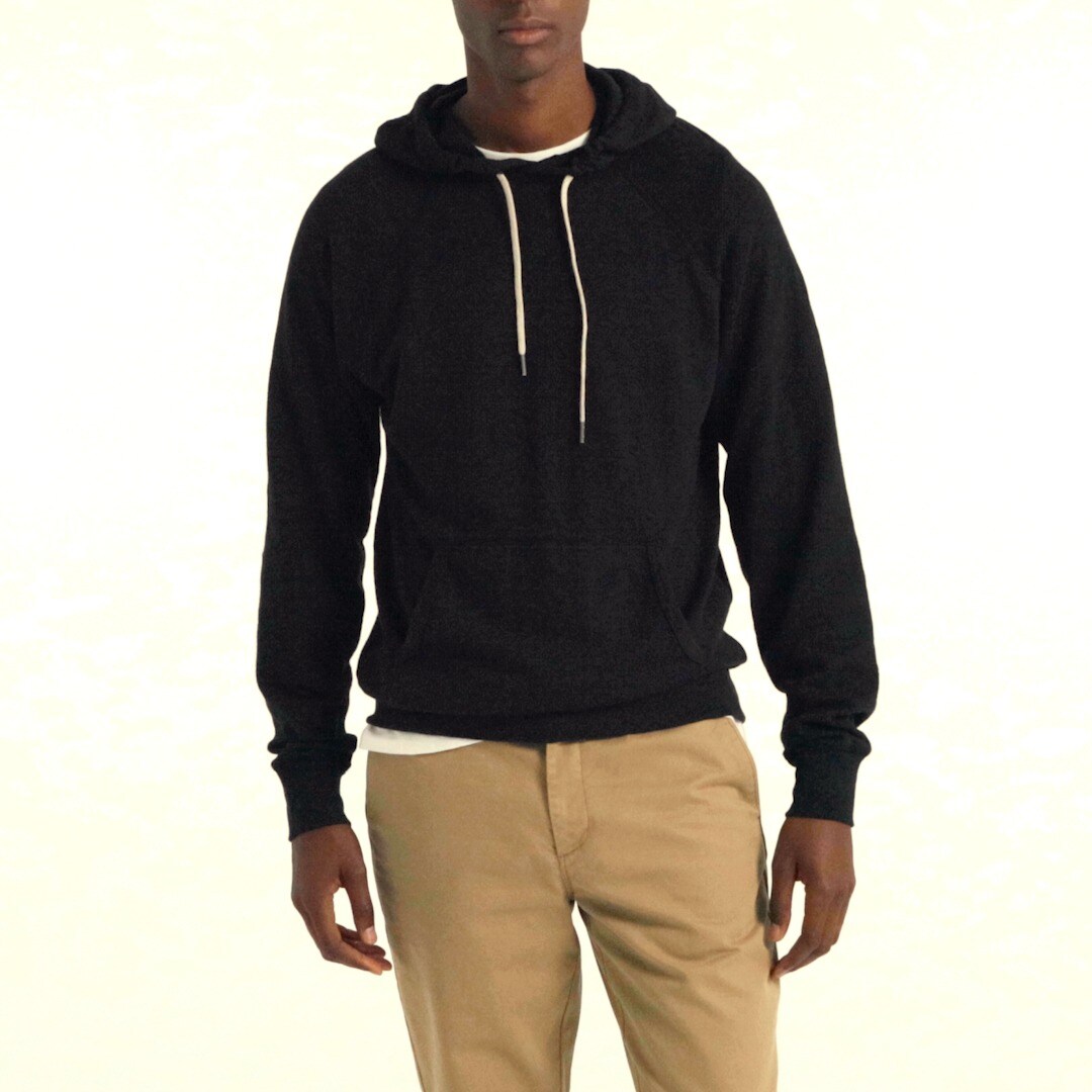 J.Crew Doubleknit Pullover Hoodie For Men