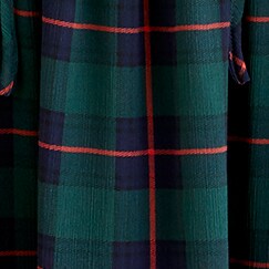 Tie-neck tiered dress in Black Watch tartan BLACKWATCH j.crew: tie-neck tiered dress in black watch tartan for women