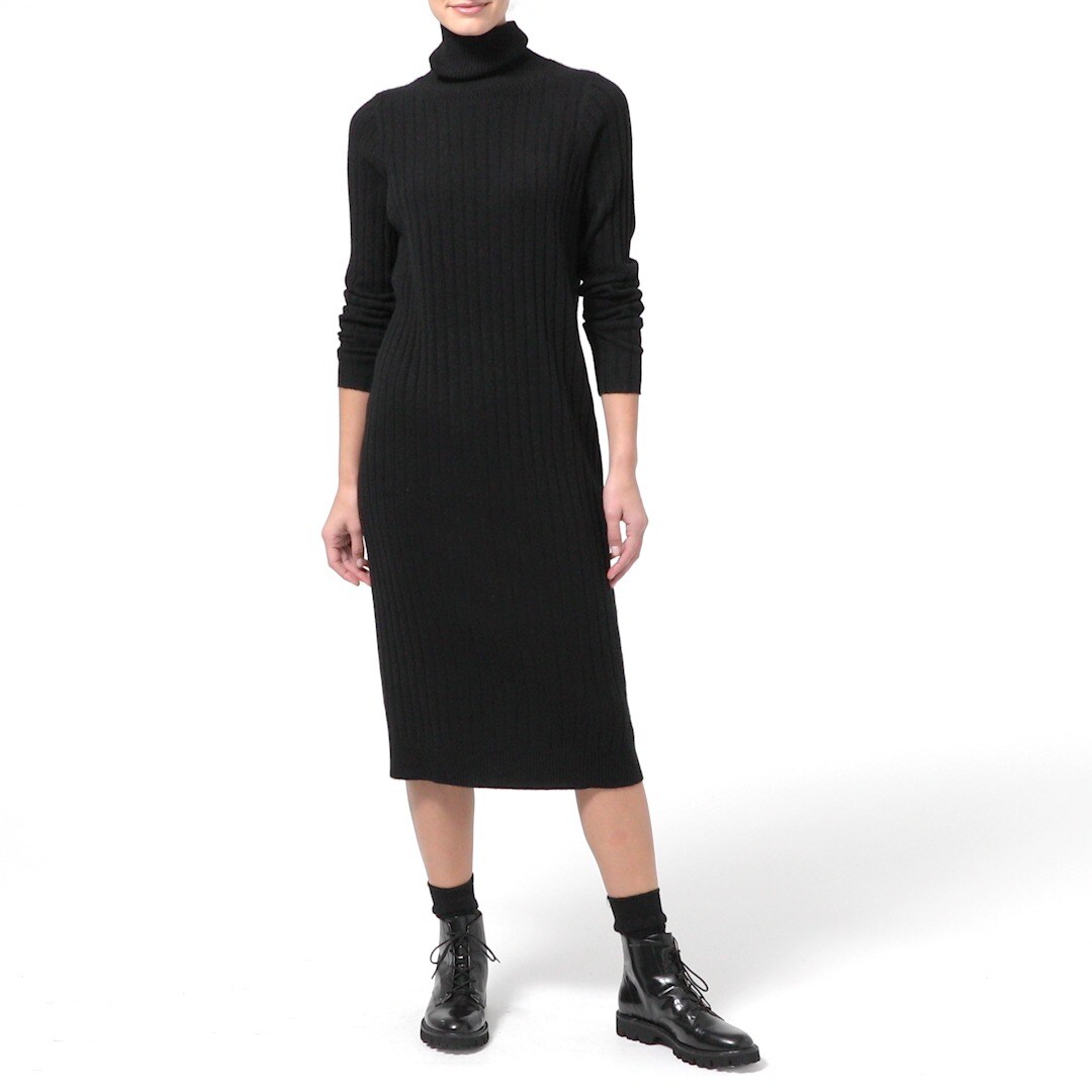 j crew black turtleneck sweater