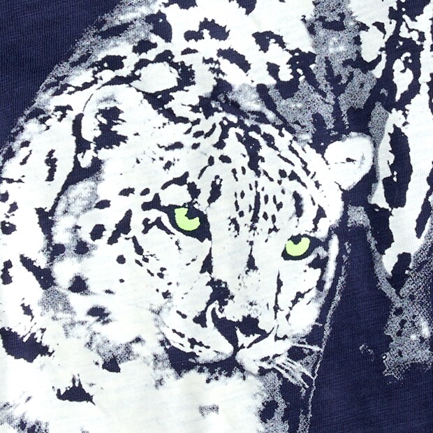 Kids' long-sleeve snow leopard T-shirt SNOW LEOPARD j.crew: kids' long-sleeve snow leopard t-shirt for boys