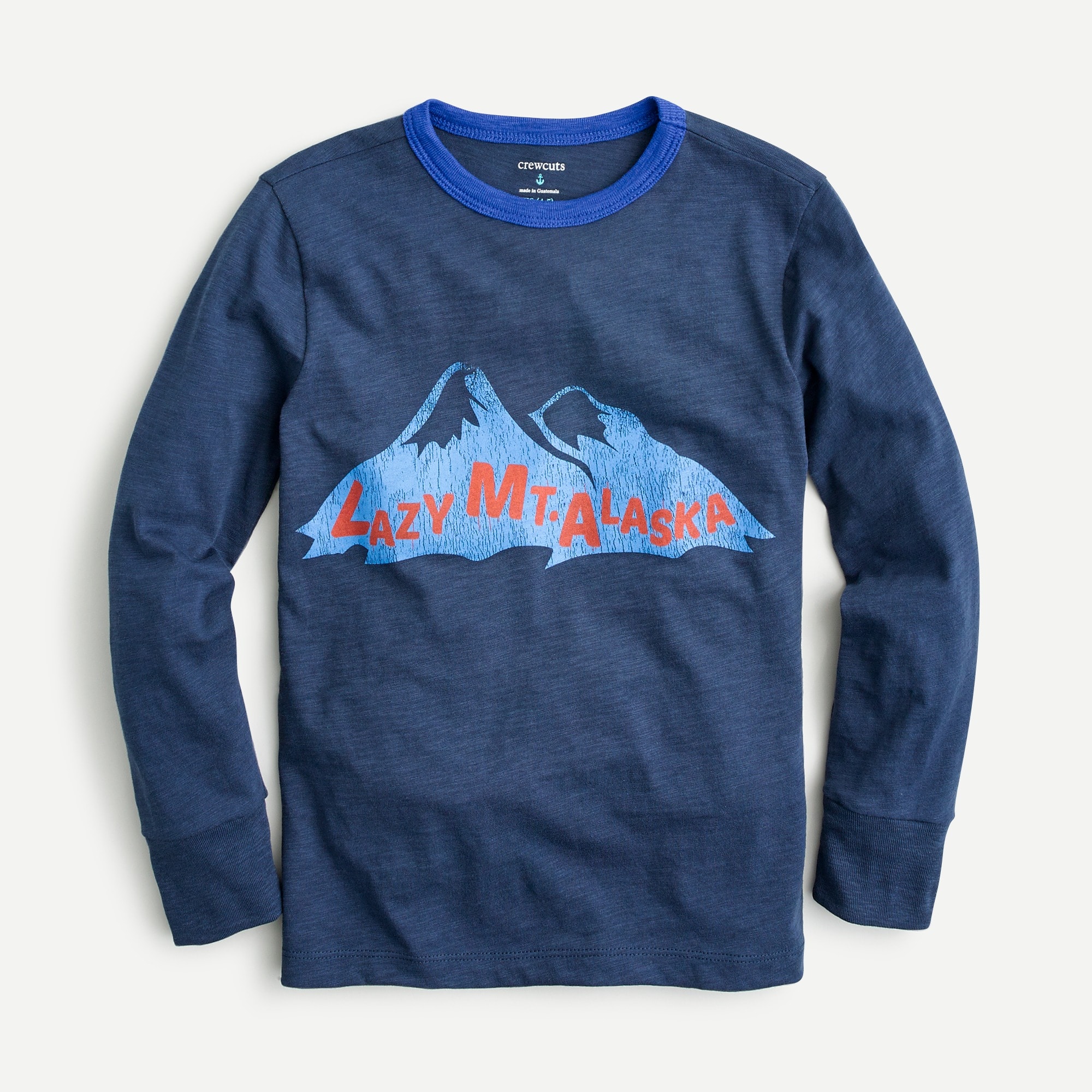 Kids' long-sleeve "Lazy Mt. Alaska" T-shirt