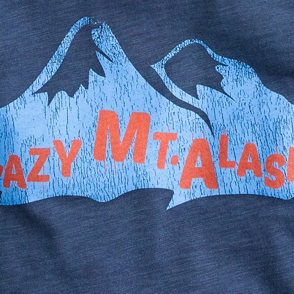 Kids' long-sleeve "Lazy Mt. Alaska" T-shirt ALASKA kids' long-sleeve "lazy mt. alaska" t-shirt for boys