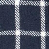 Cocoon coat in windowpane Italian stadium-cloth wool NAVY IVORY j.crew: cocoon coat in windowpane italian stadium-cloth wool for women
