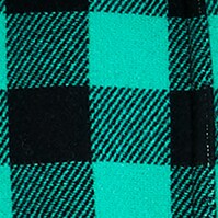 Chateau parka in buffalo check Italian stadium-cloth wool BLACK NEON EMERALD j.crew: chateau parka in buffalo check italian stadium-cloth wool for women