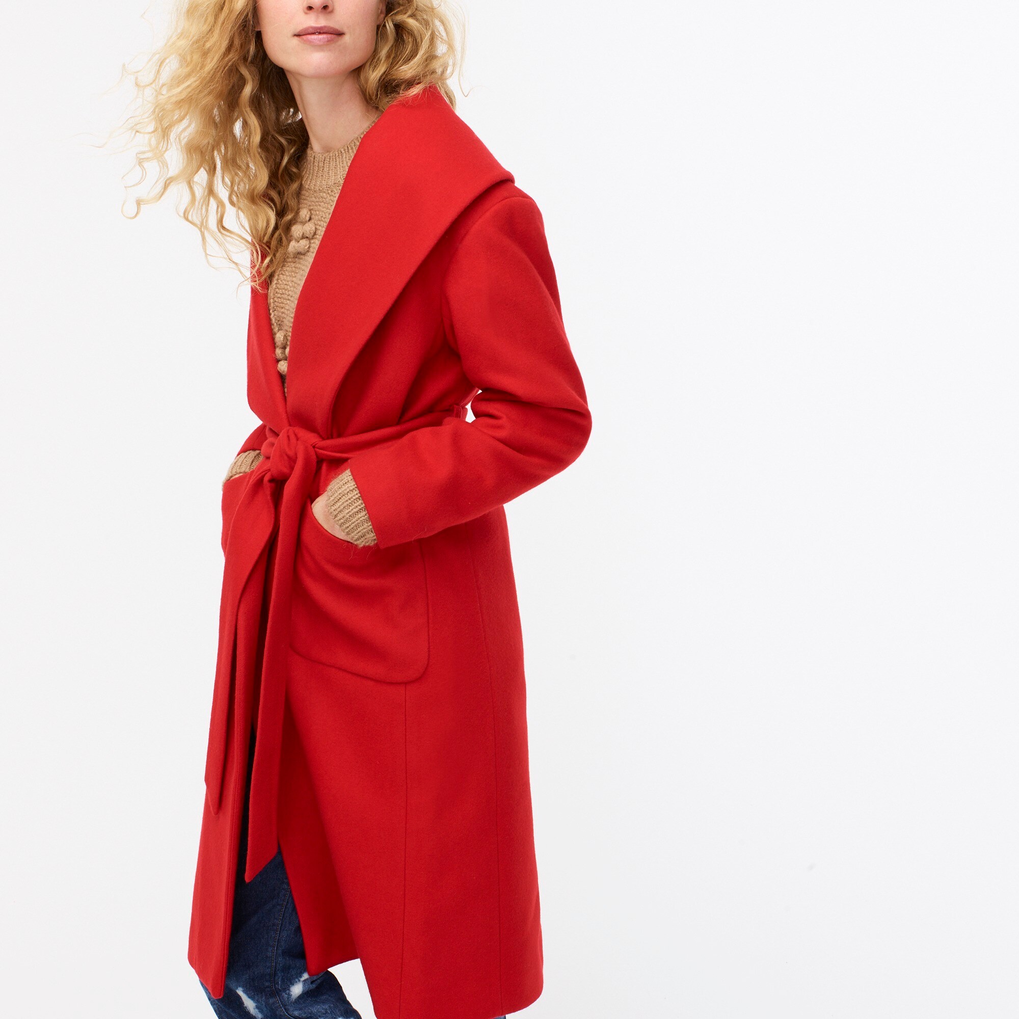 j crew wool cashmere coat
