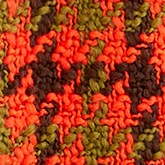 Car coat in houndstooth Italian wool ORANGE BROWN GREEN j.crew: car coat in houndstooth italian wool for women