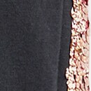 Girls' sequin tuxedo-stripe leggings FADED BLACK j.crew: girls' sequin tuxedo-stripe leggings for girls