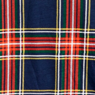Tissue turtleneck in black Stewart tartan NAVY RICH GOLD j.crew: tissue turtleneck in black stewart tartan for women