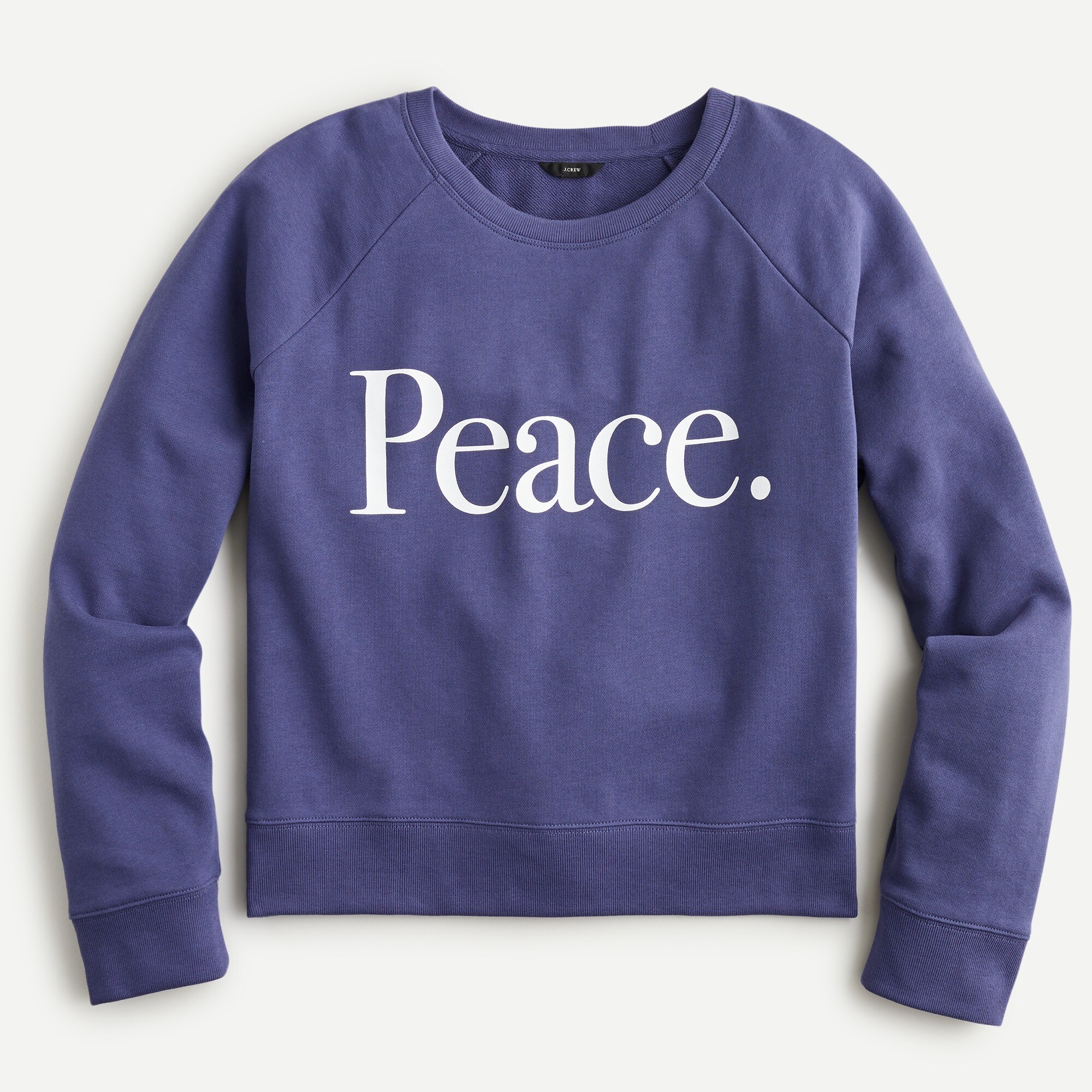 J crew peace sweatshirt hotsell