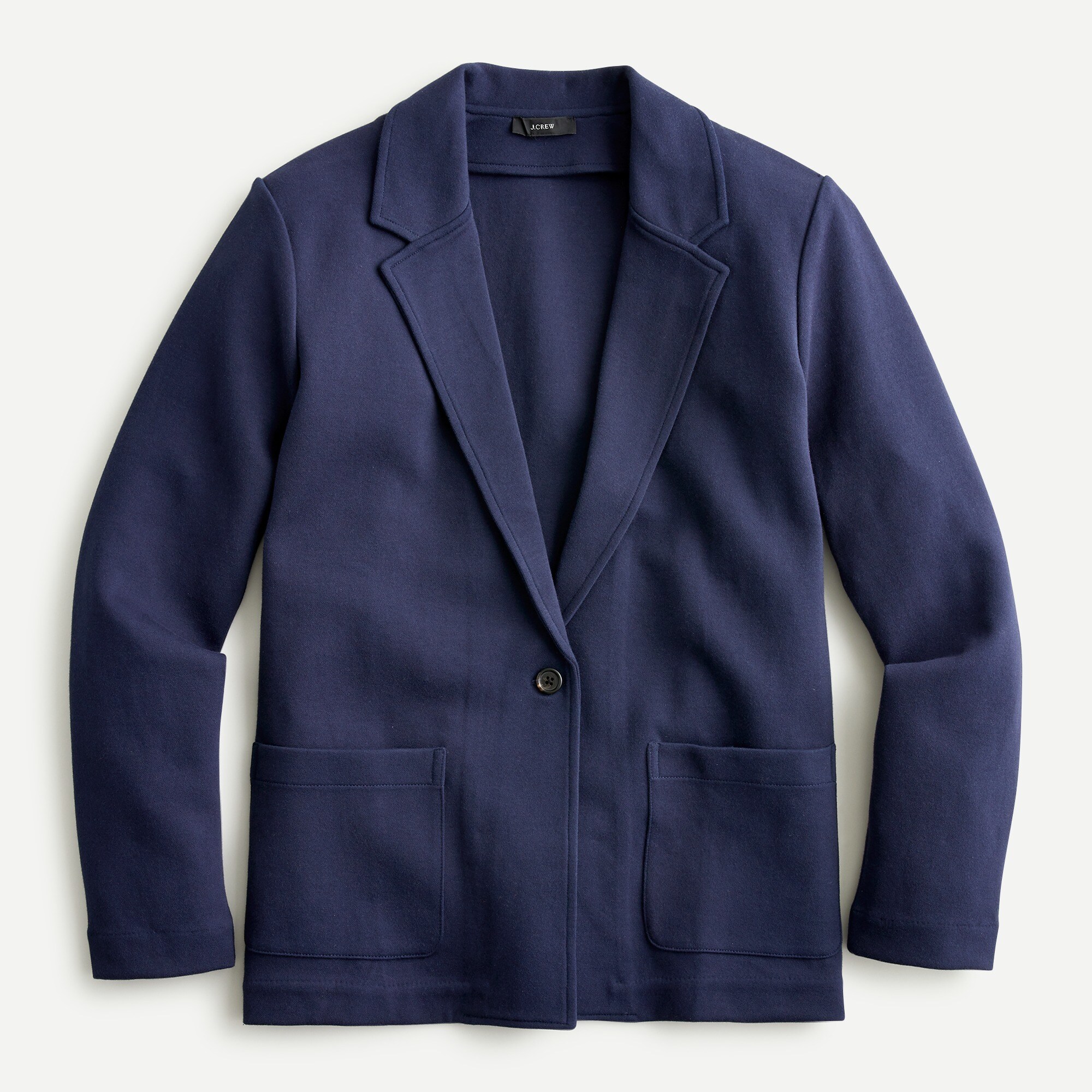 Knit ponte blazer