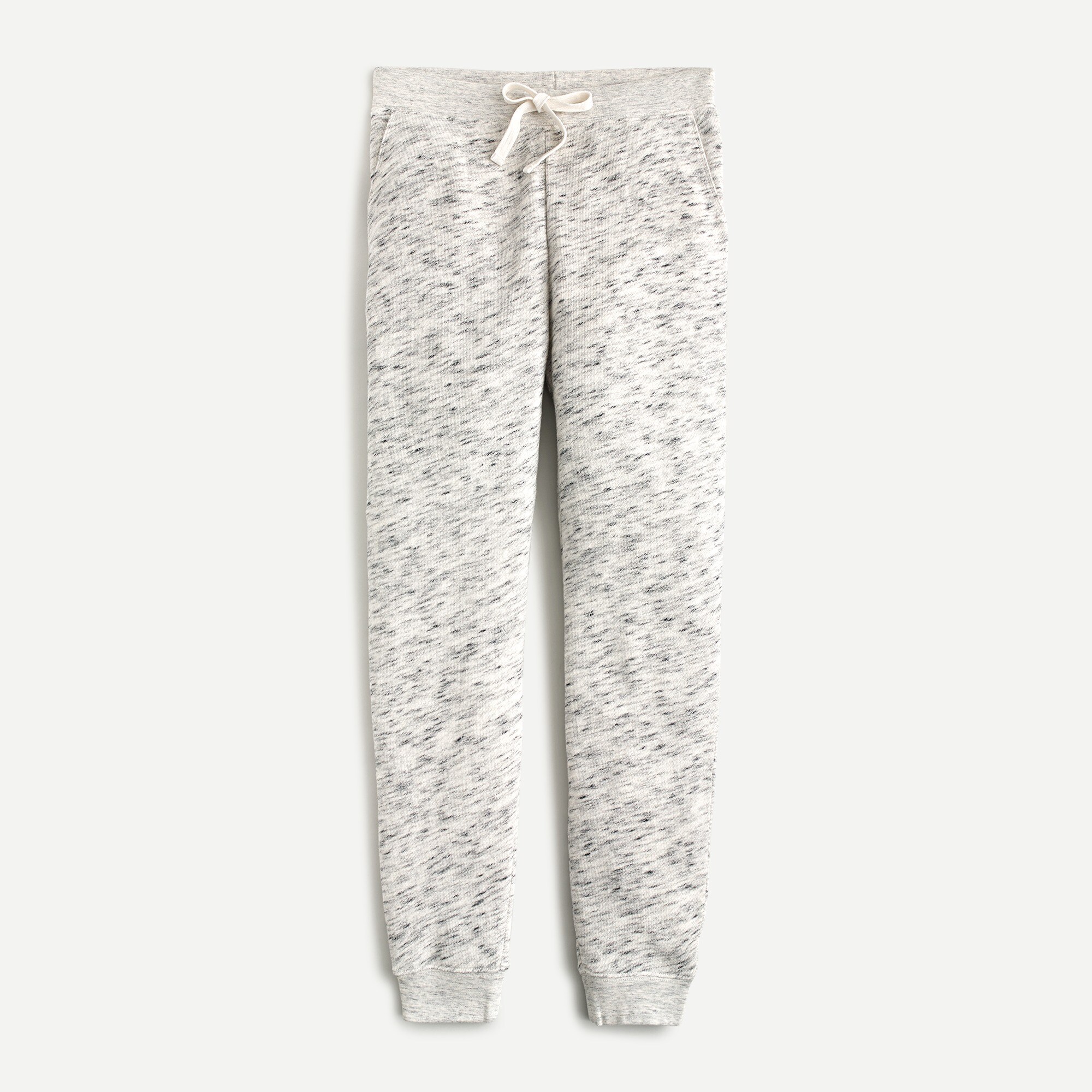 Vintage cotton terry jogger pant in speckle