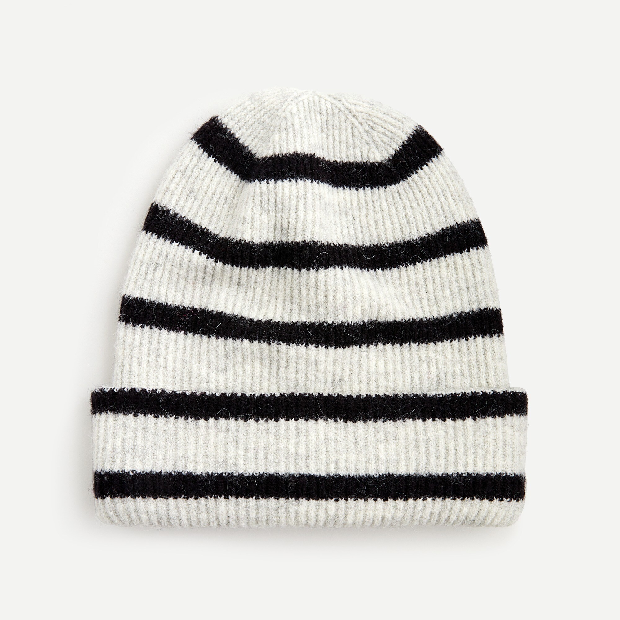 Ribbed beanie in Supersoft yarn