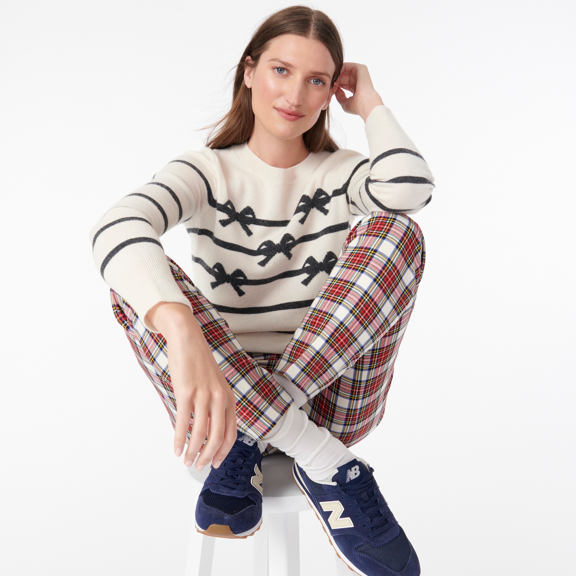 j crew cashmere crewneck sweater