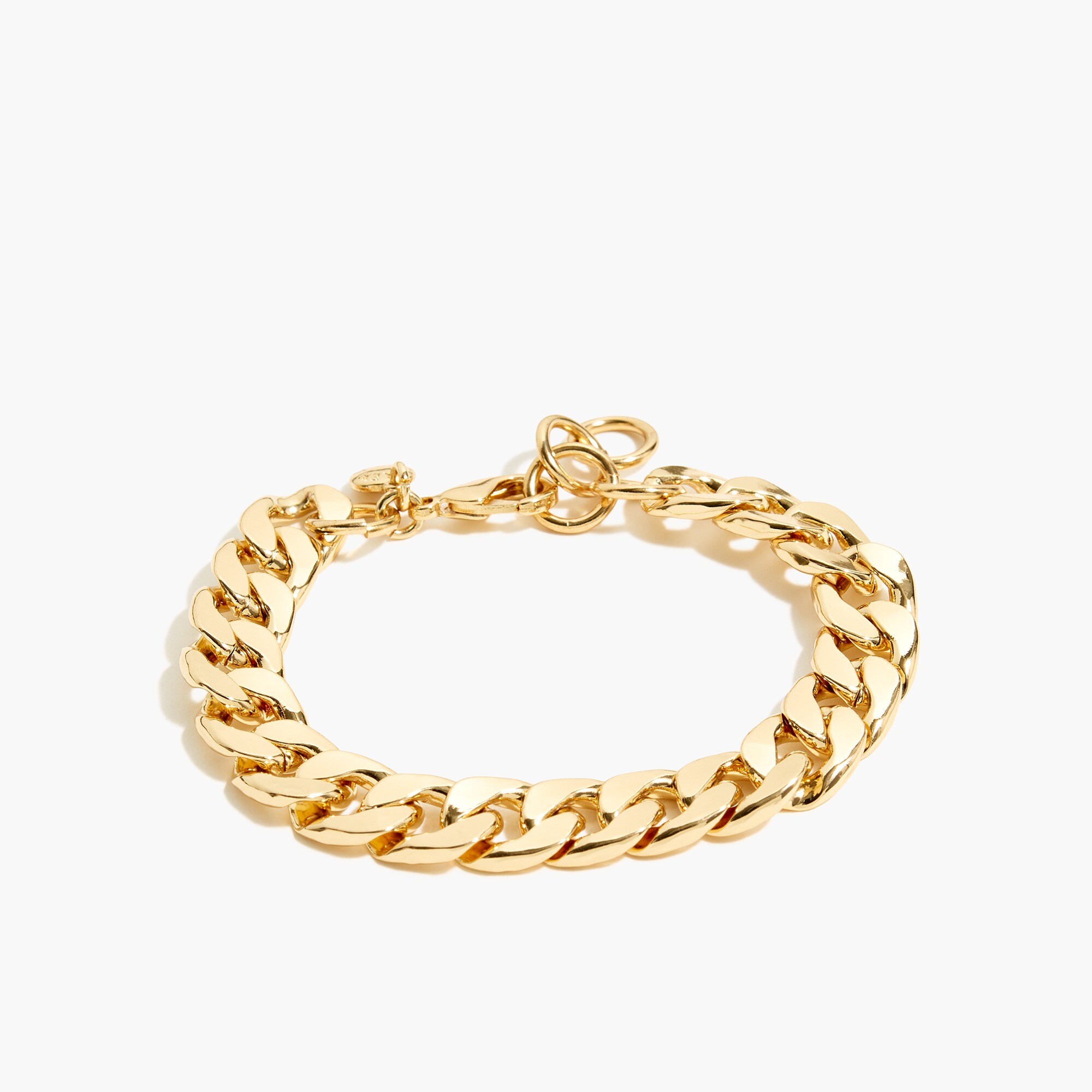 Curb chain  link bracelet