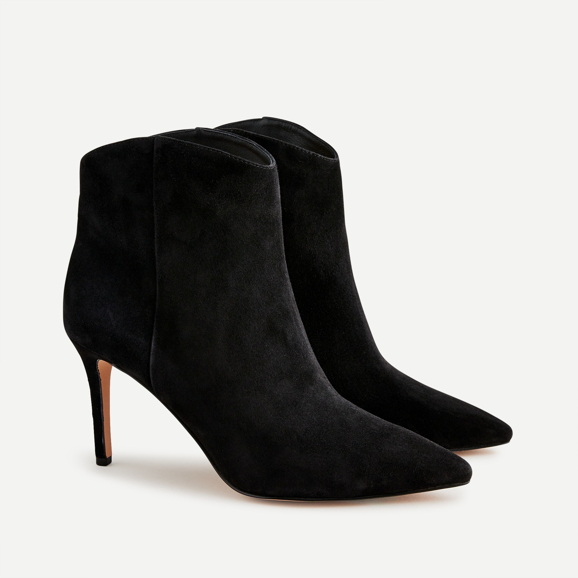 j crew pointed stiletto ankle boots
