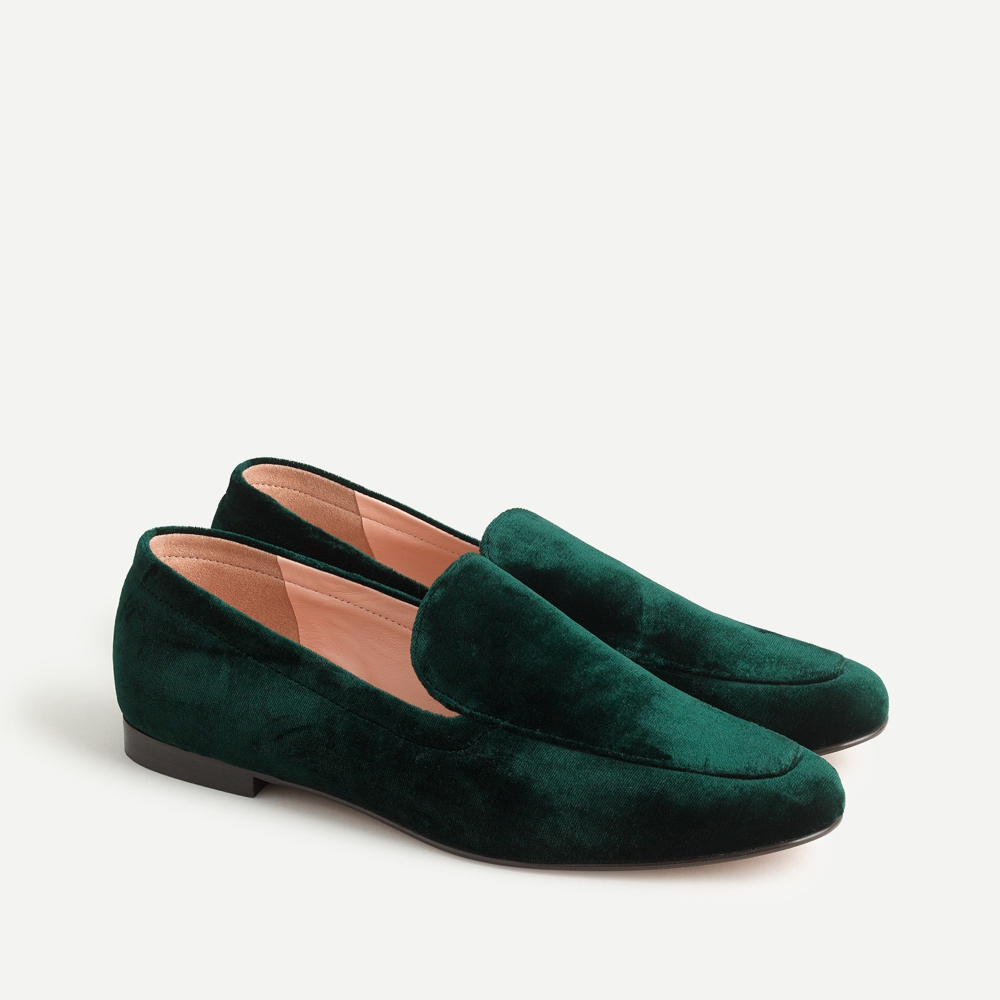 j crew black flats