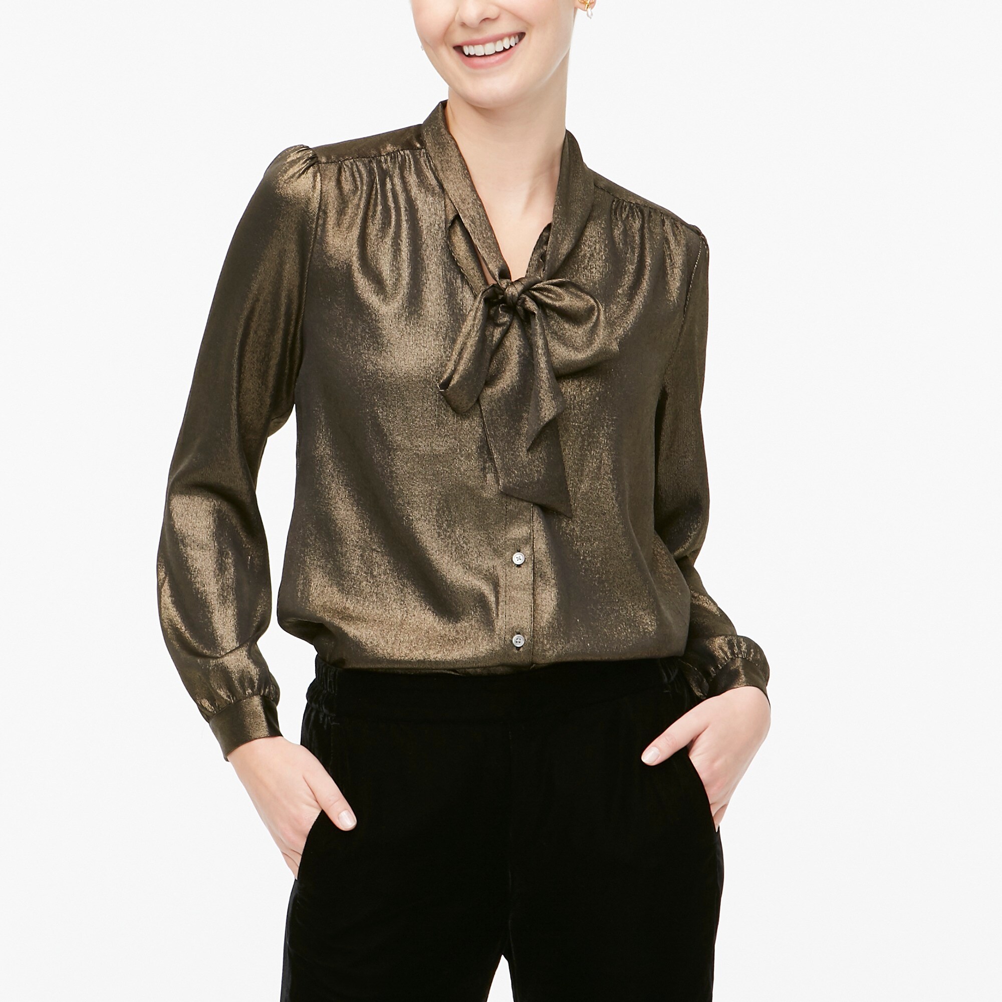 j crew factory blouses