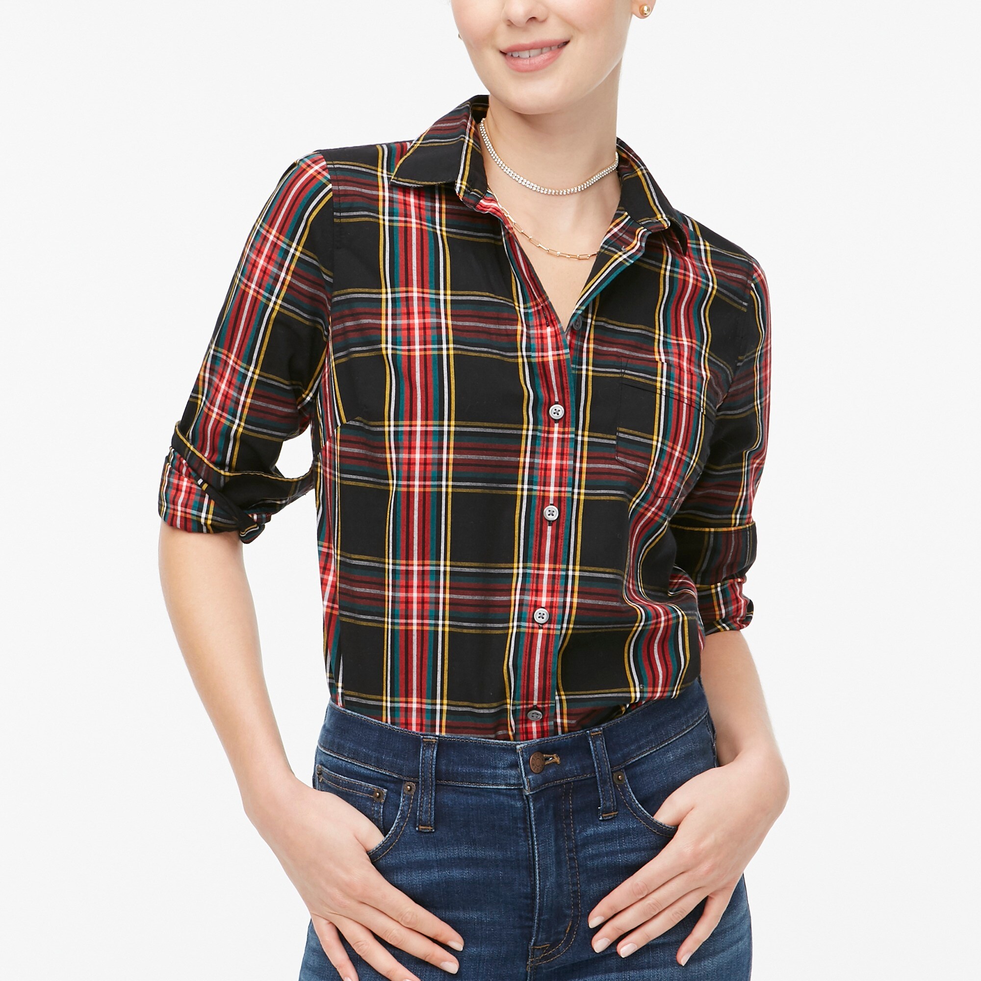 j crew factory blouses