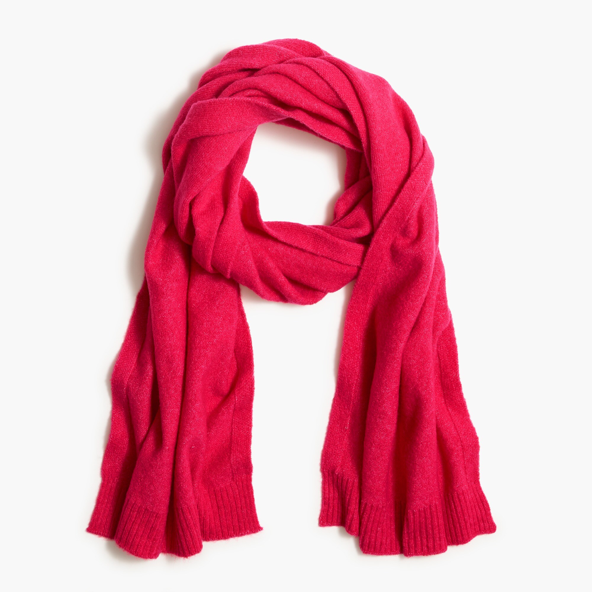 Scarf in extra-soft yarn