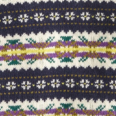 Striped Fair Isle crewneck sweater WARM IVORY AQUA FUCHSIA j.crew: striped fair isle crewneck sweater for women