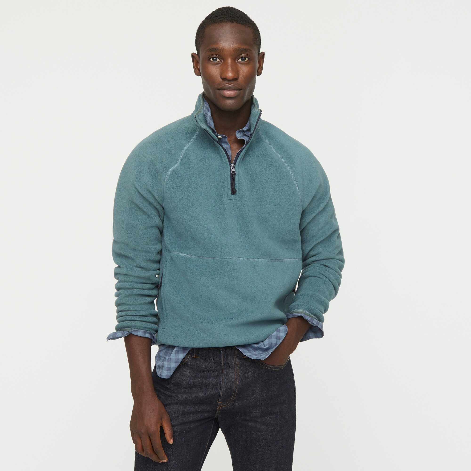 j crew half zip pullover