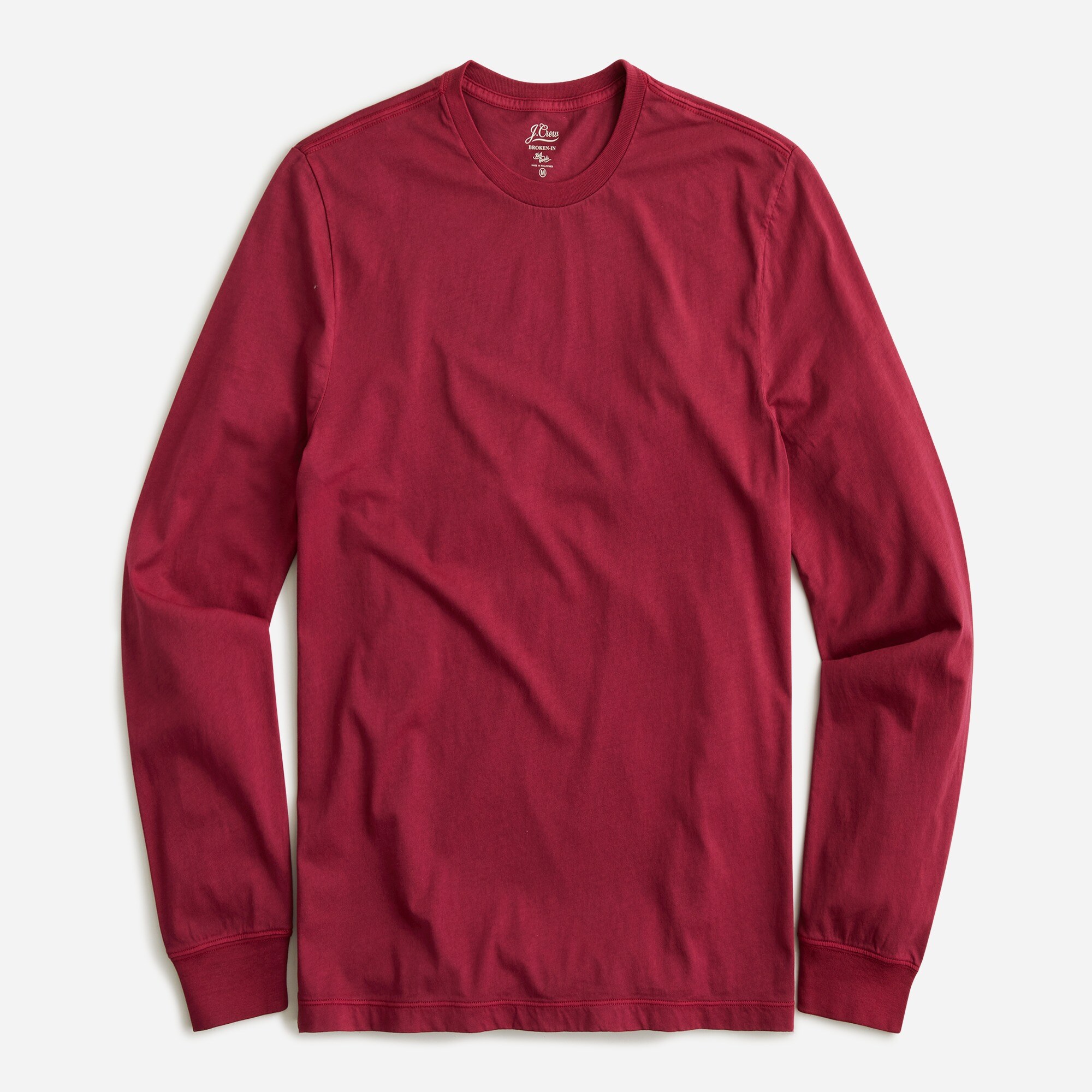 Long-sleeve Broken-in T-shirt