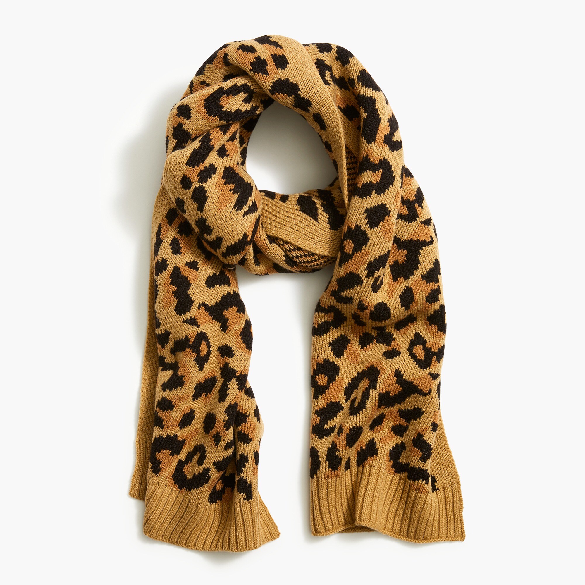 Leopard scarf