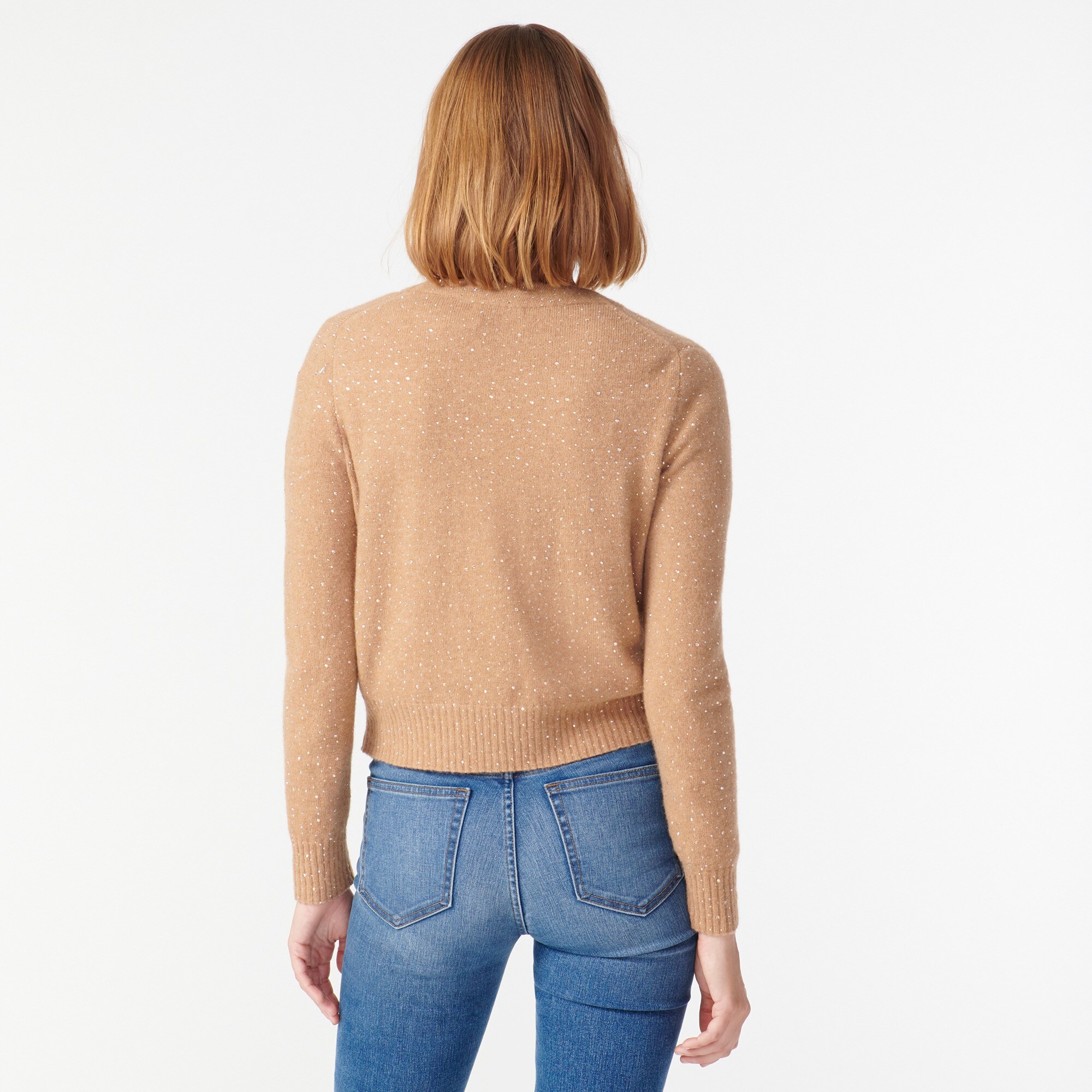 glitter cardigan sweater