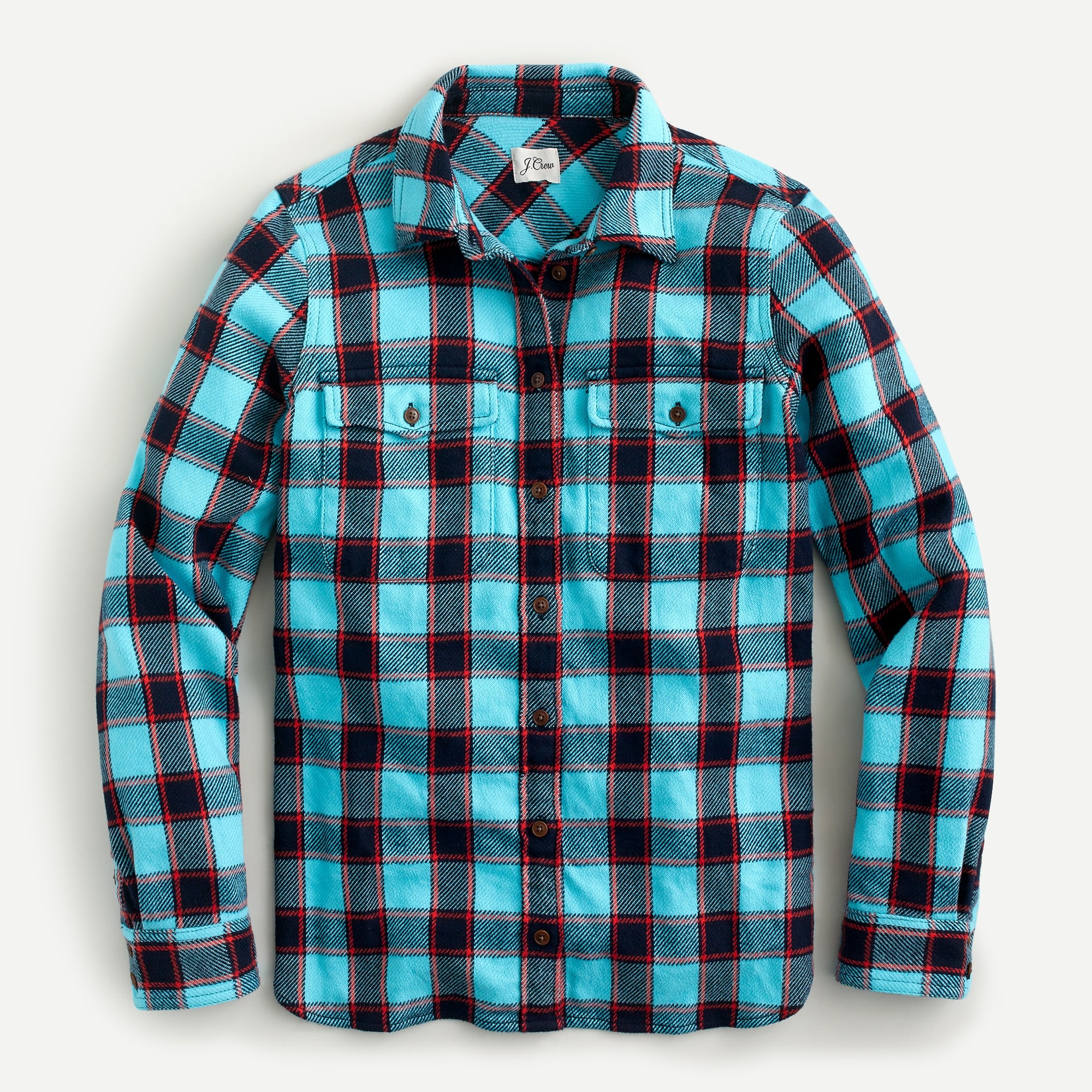 UnemploymentClothing Cropped Embellished Flannel