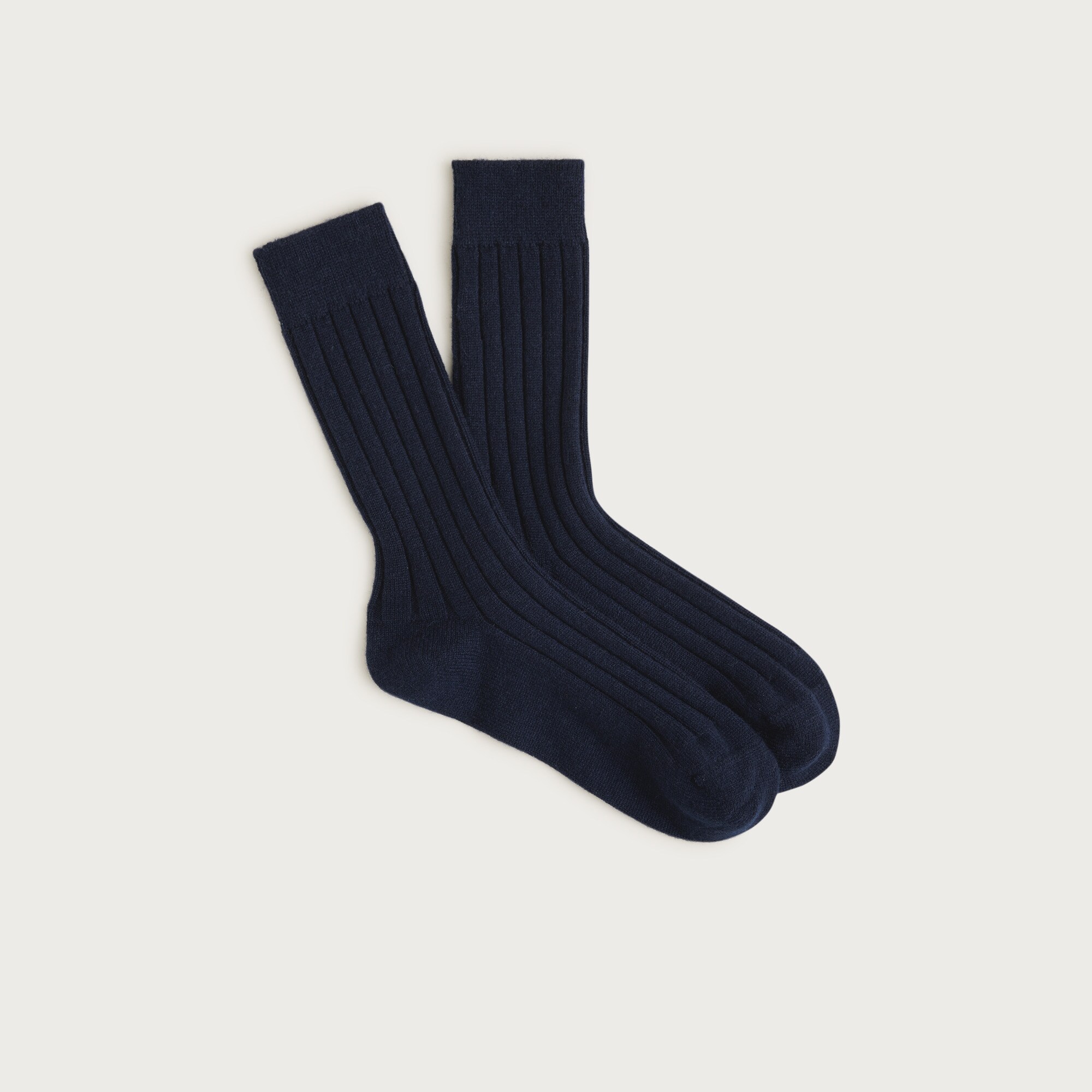Cashmere-blend trouser socks