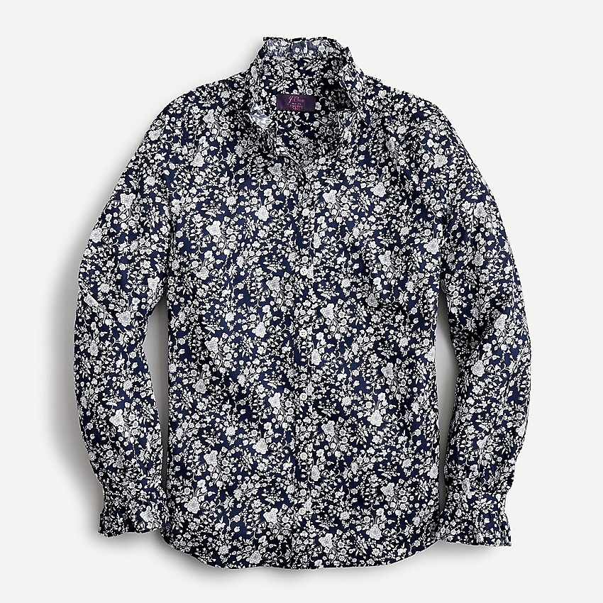 J.Crew: Classic-fit Boy Shirt With Ruffle Collar In Liberty® Summer ...