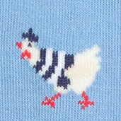 Three French hens trouser socks HTHR FRENCH HENS three french hens trouser socks for women