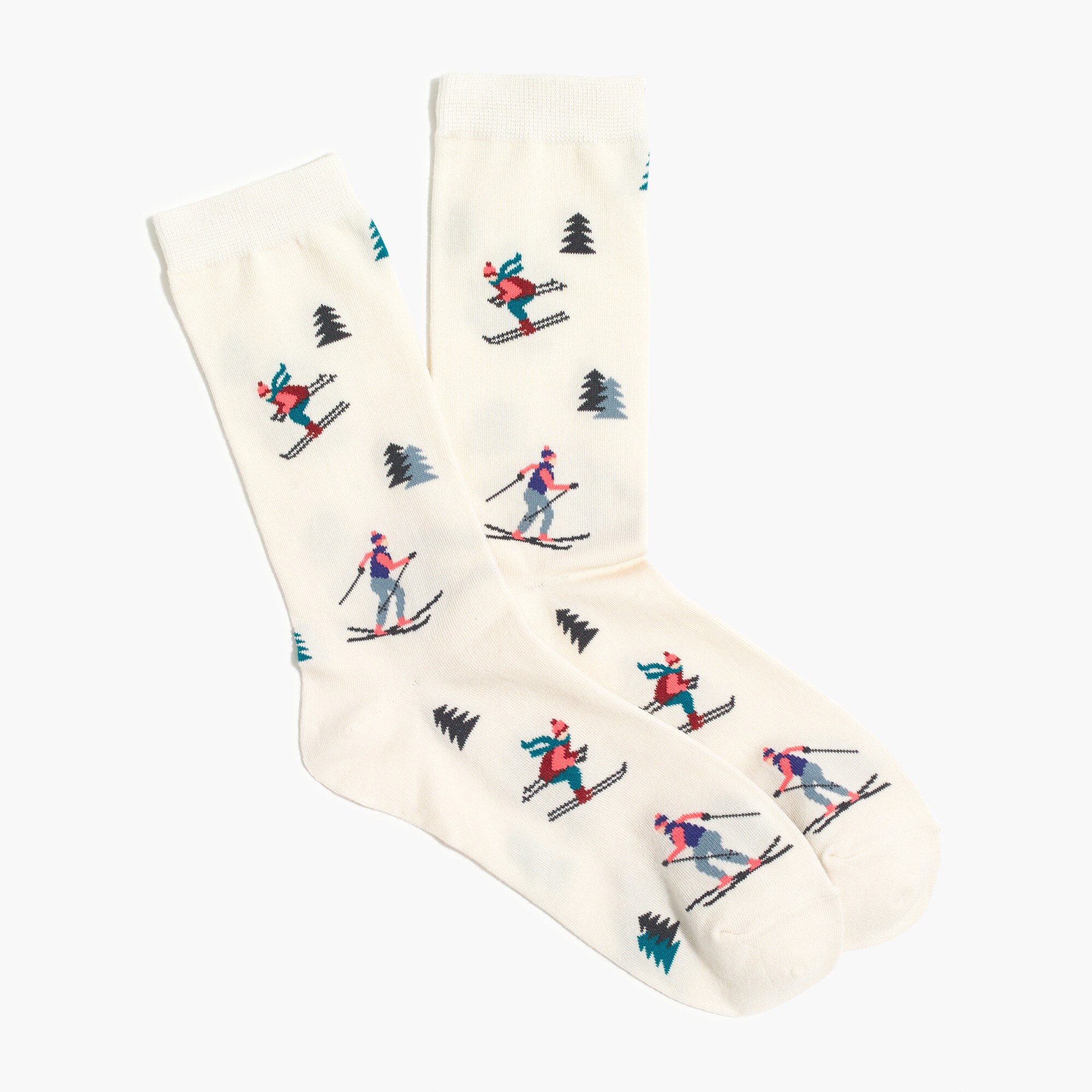 Ski mountain trouser socks