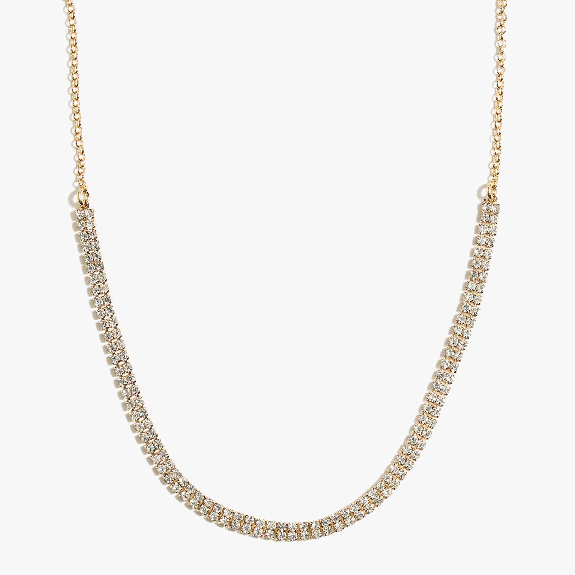 Crystal choker necklace