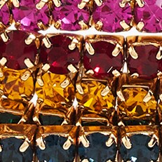 Crystal stretch bracelets set-of-five CRYSTAL factory: crystal stretch bracelets set-of-five for women