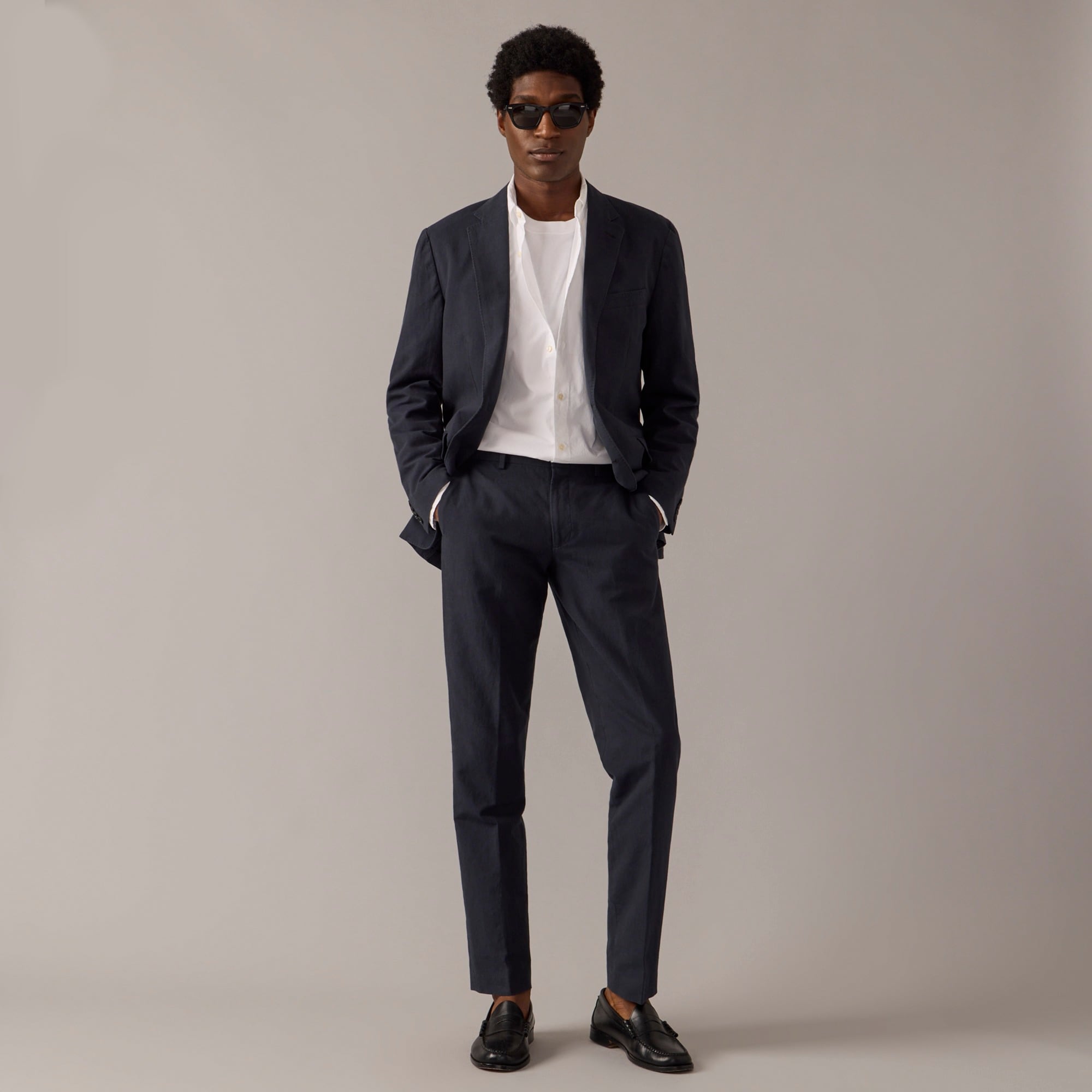 J.Crew: Ludlow Slim-fit Unstructured Suit Jacket In Irish Cotton-linen ...