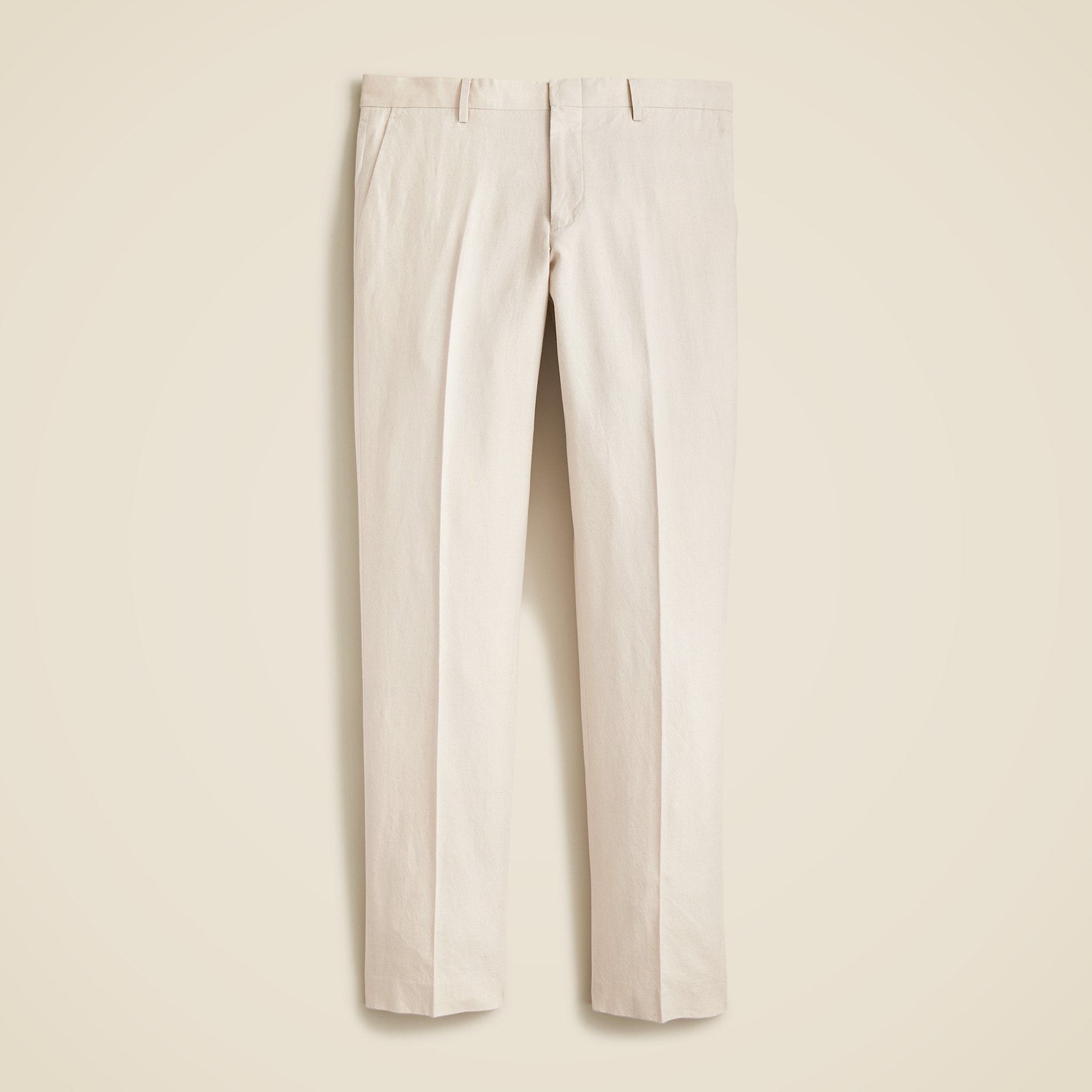 Ludlow Slim-fit unstructured suit jacket in Irish cotton-linen blend