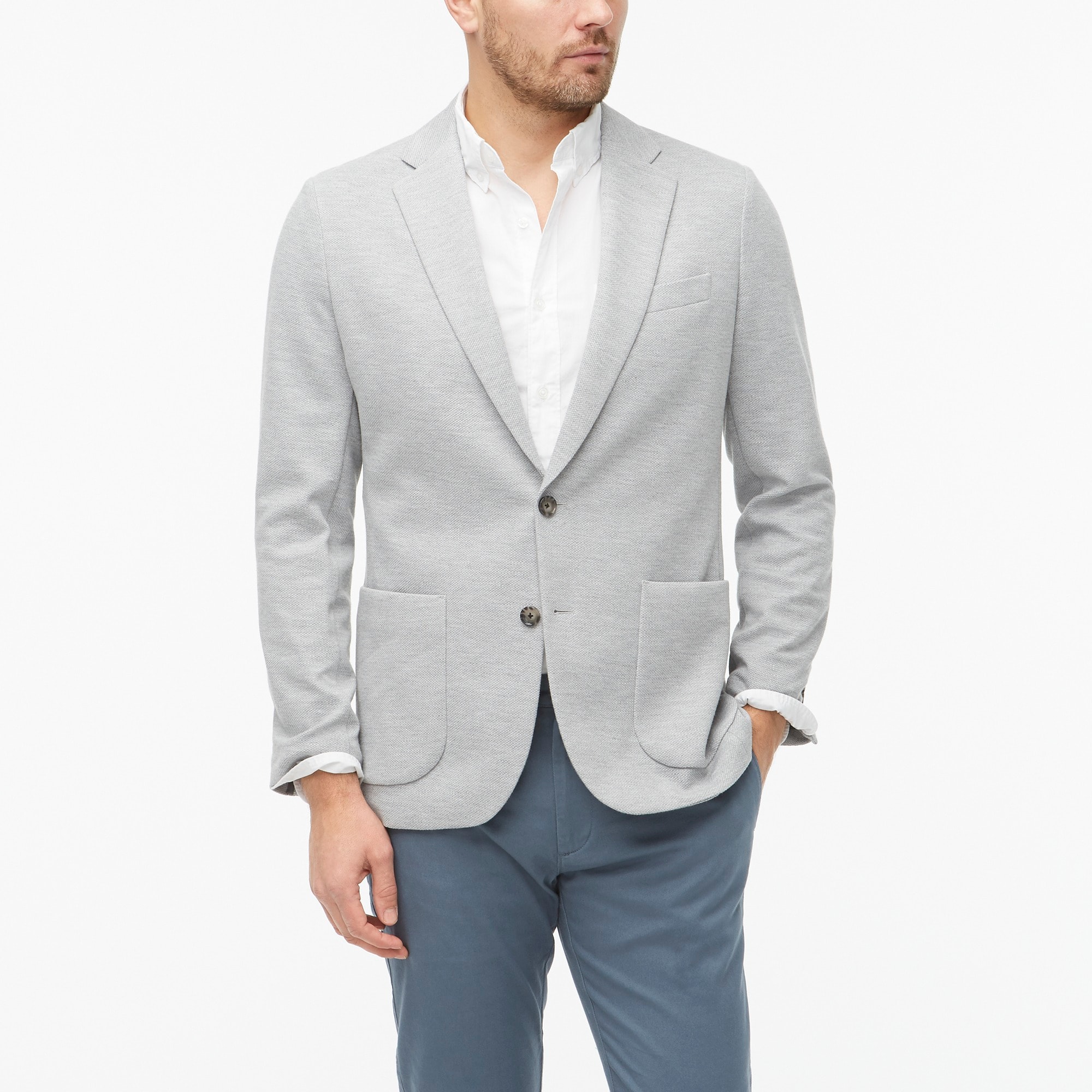 Knit Wool Blazer - Men - Ready-to-Wear