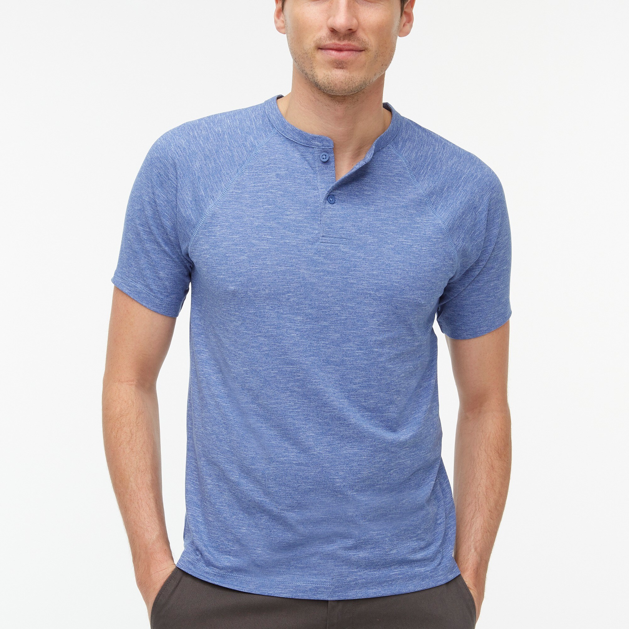 Factory Performance Henley For Men