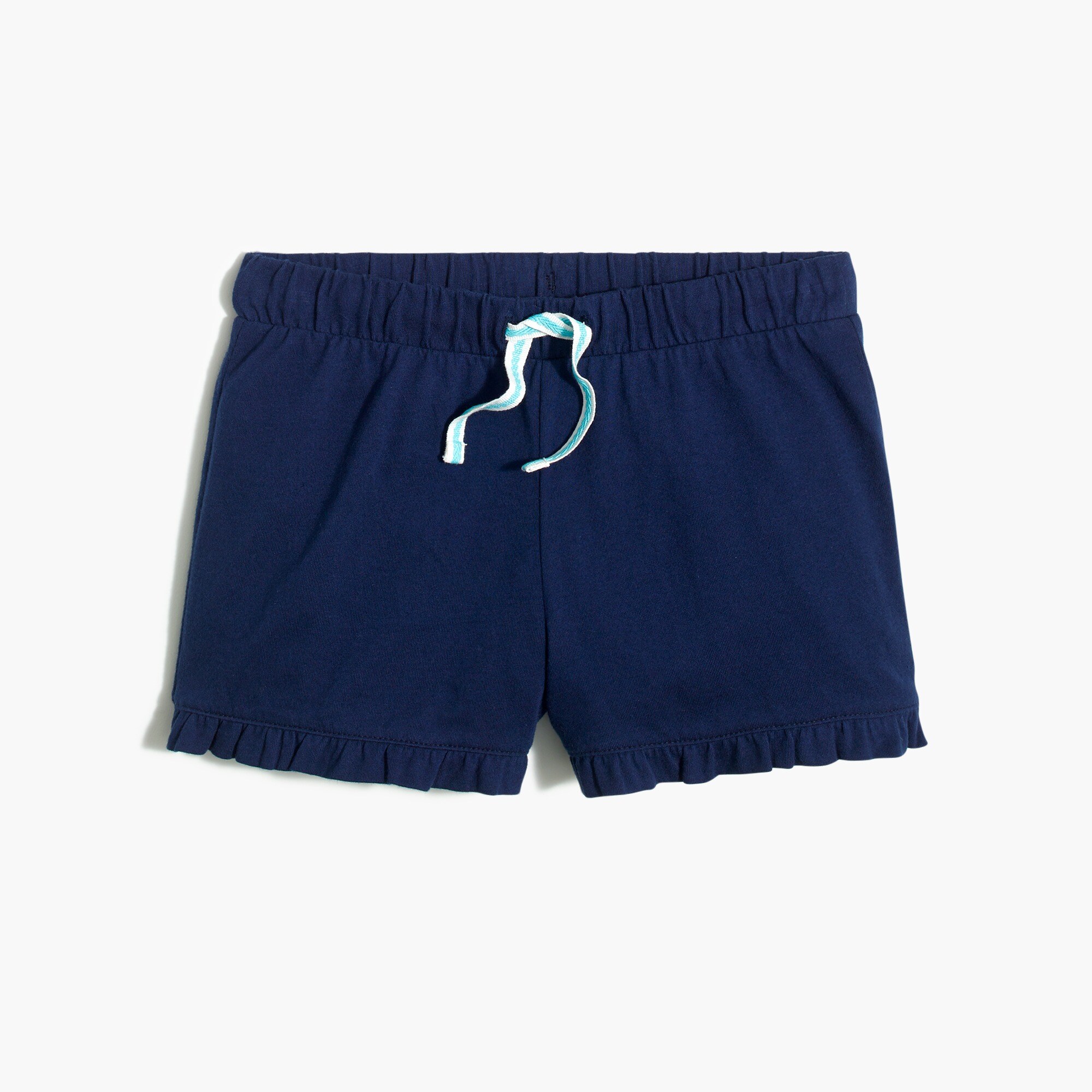 girls' knit drawstring short for girls