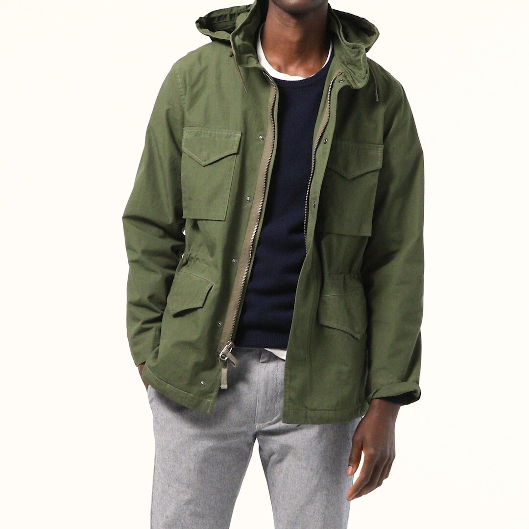 J Crew Garment Dyed M65 Jacket