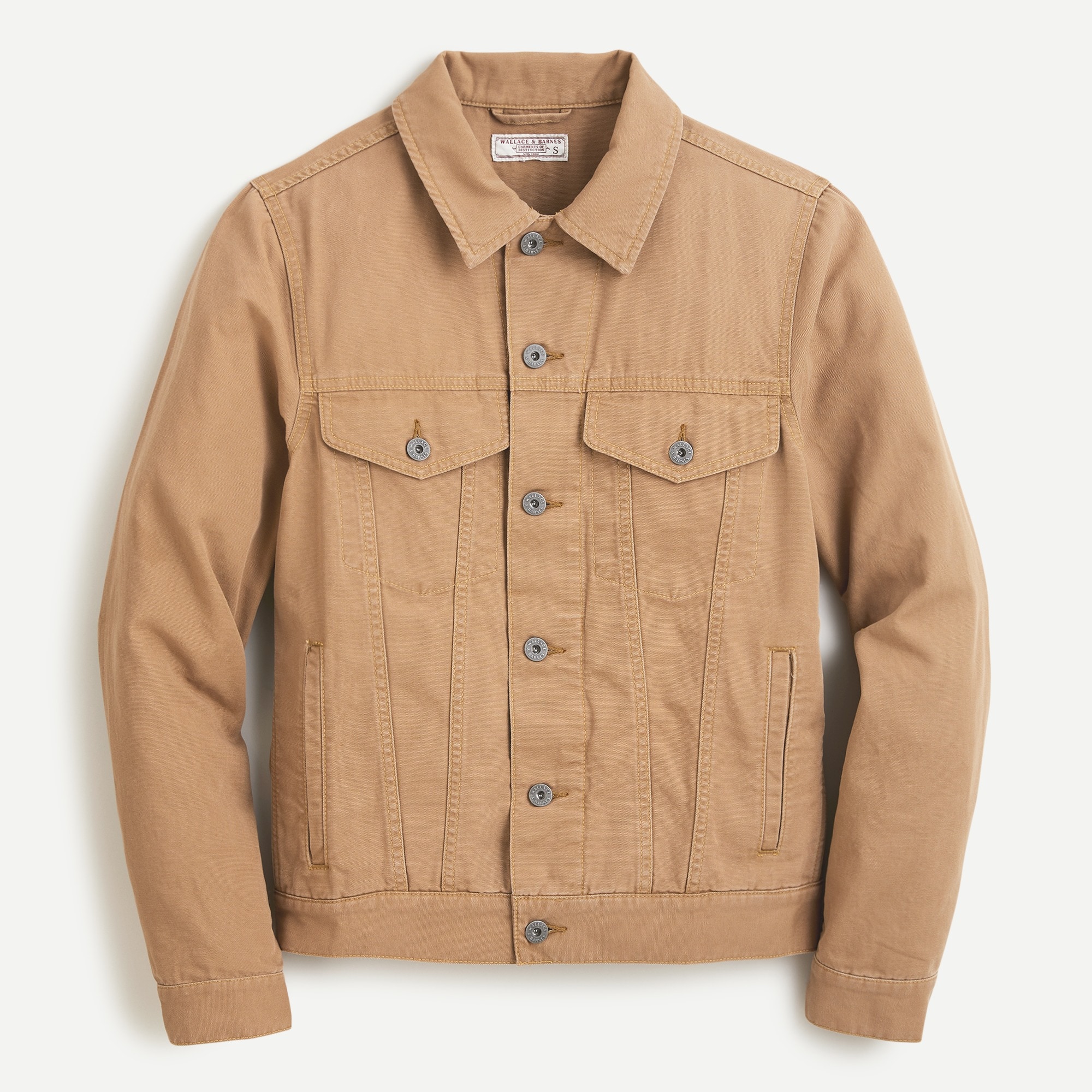 duck canvas trucker jacket