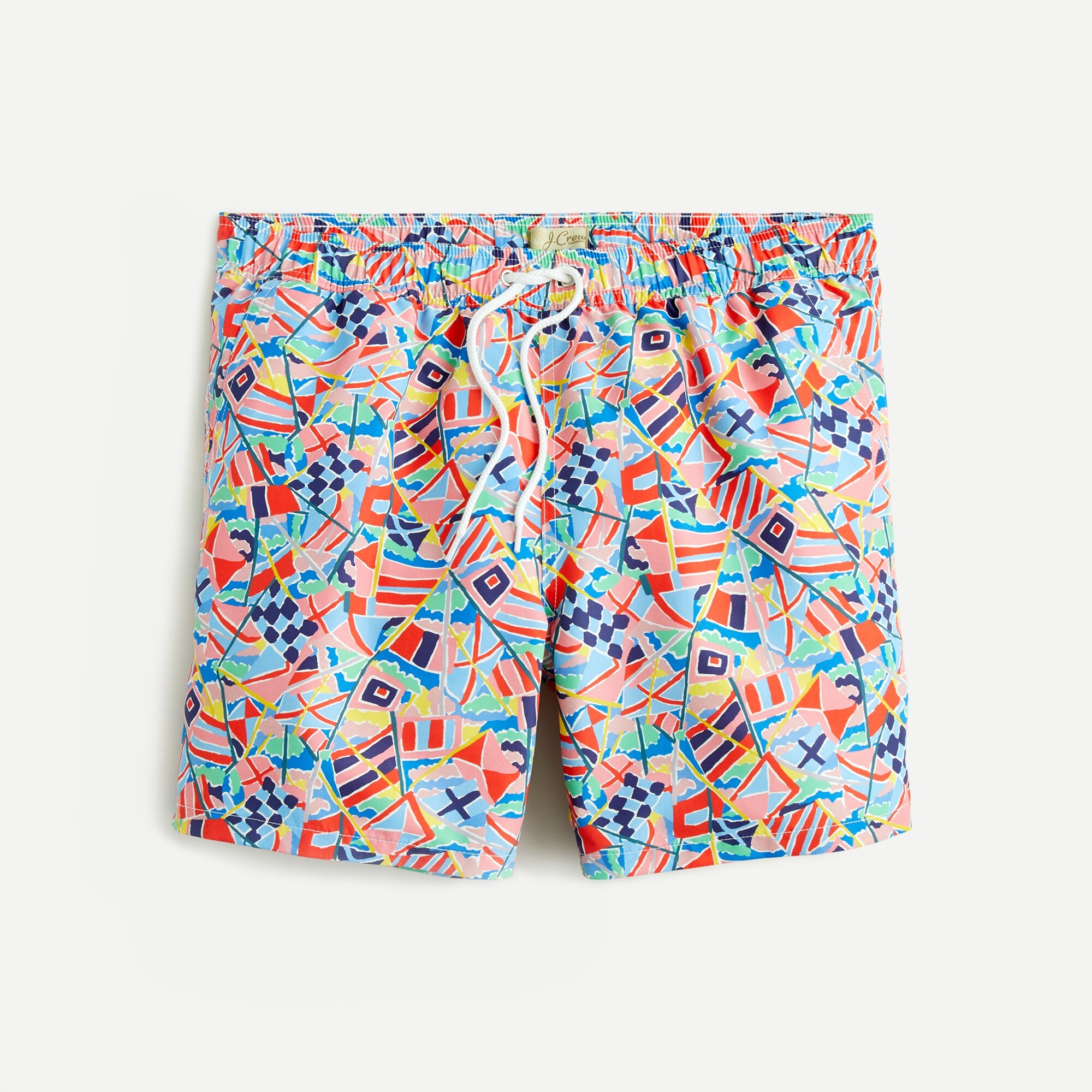 6" swim trunk in Liberty® Ocean Breeze print