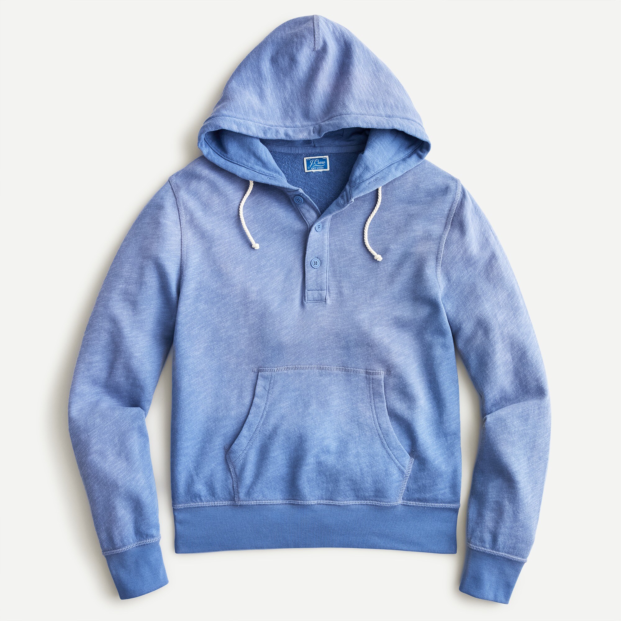 mens henley hoodie