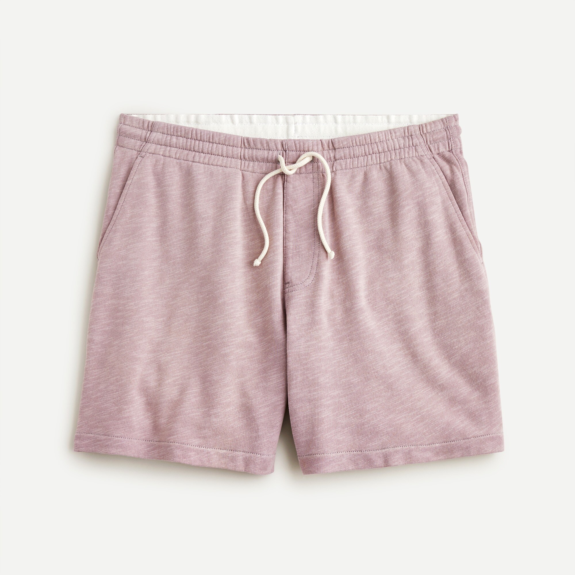 6.5" lightweight sunfaded french terry dock short