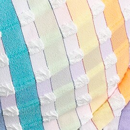 Bow-front underwire bikini top RAINBOW MULTI j.crew: bow-front underwire bikini top for women