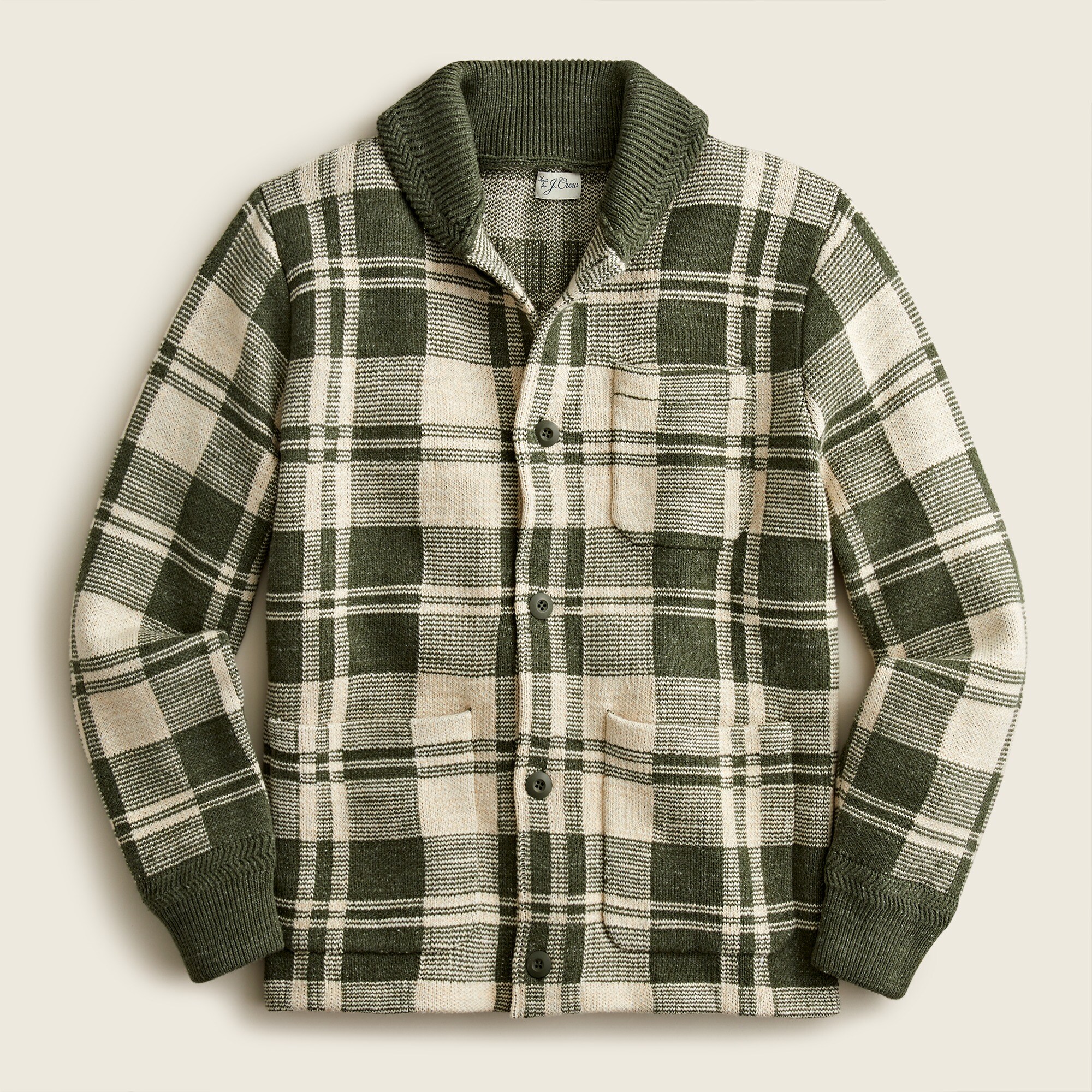 J crew plaid best sale jacket