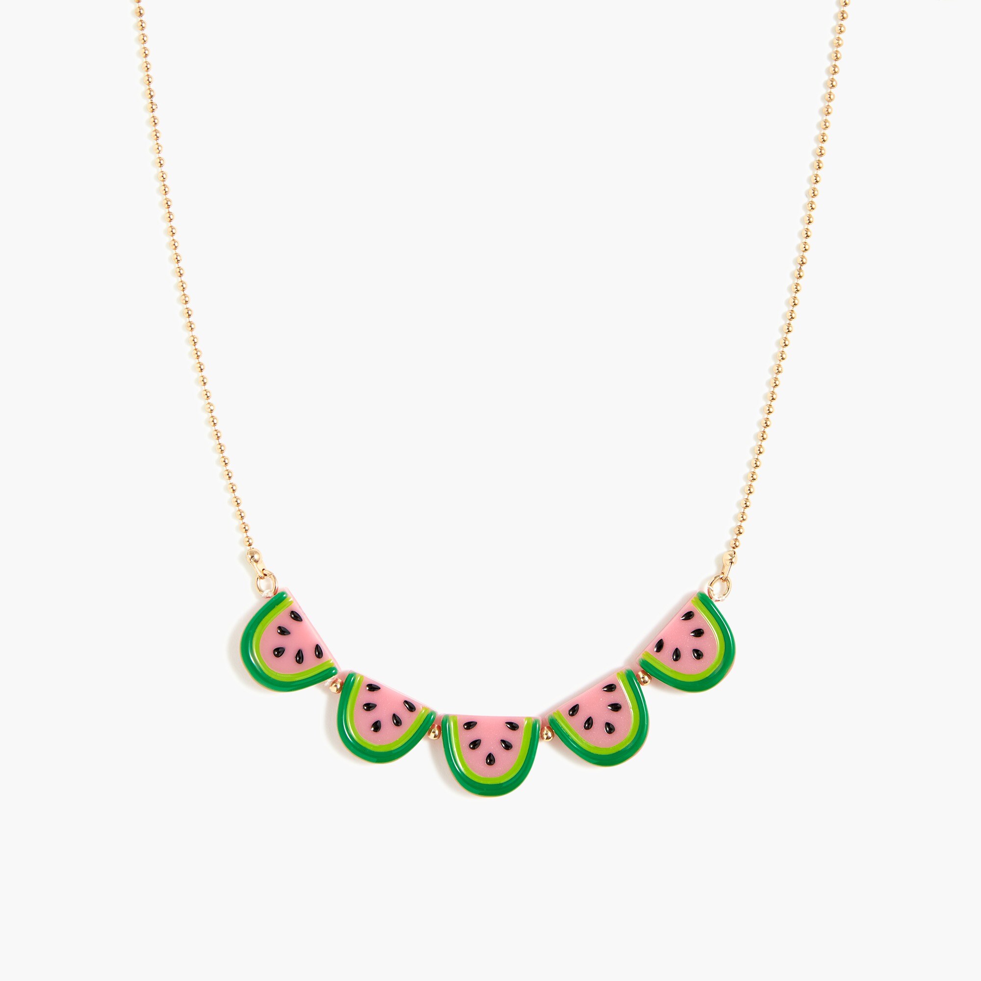 girls' watermelon necklace for girls